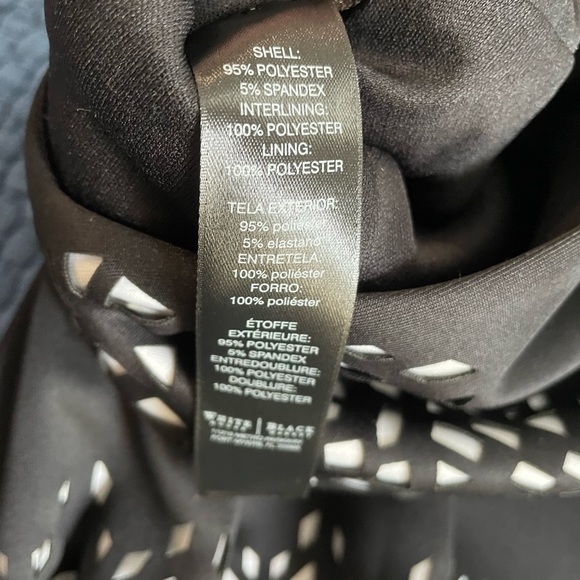 WHBM Laser Cut Dress - Picture 2 of 7